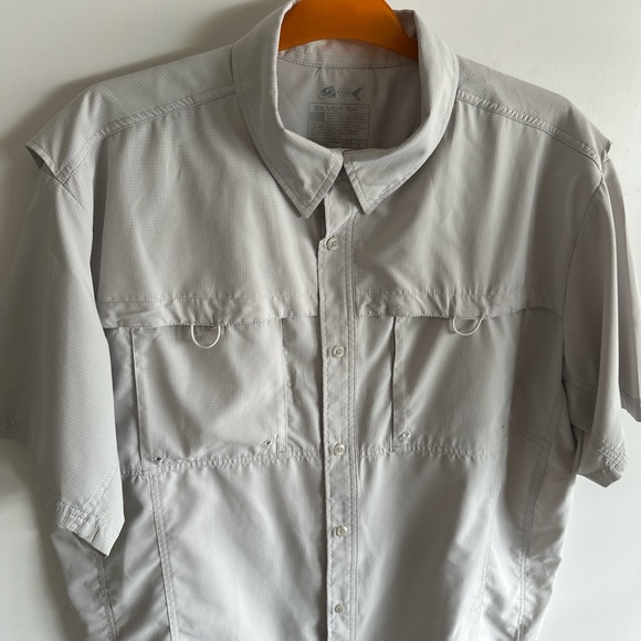 Silver Bait fishing shirt gray Men’s size extra large - Picture 1 of 7
